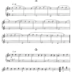 10 easy pieces for celtic harp – Michel Capelier