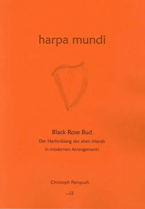 Black Rose Bud - Harpa Mundi 12