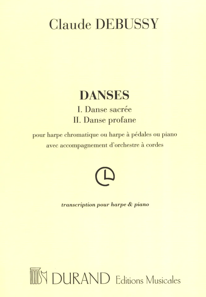 Danse sacrée – Danse profane – Claude Debussy (Harfe und Klavier)