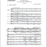Danse sacrée – Danse profane – Claude Debussy (Partitur)