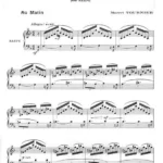 Etude de concert au matin – Marcel Tournier