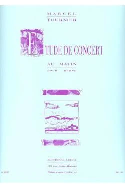 Etude de concert au matin – Marcel Tournier