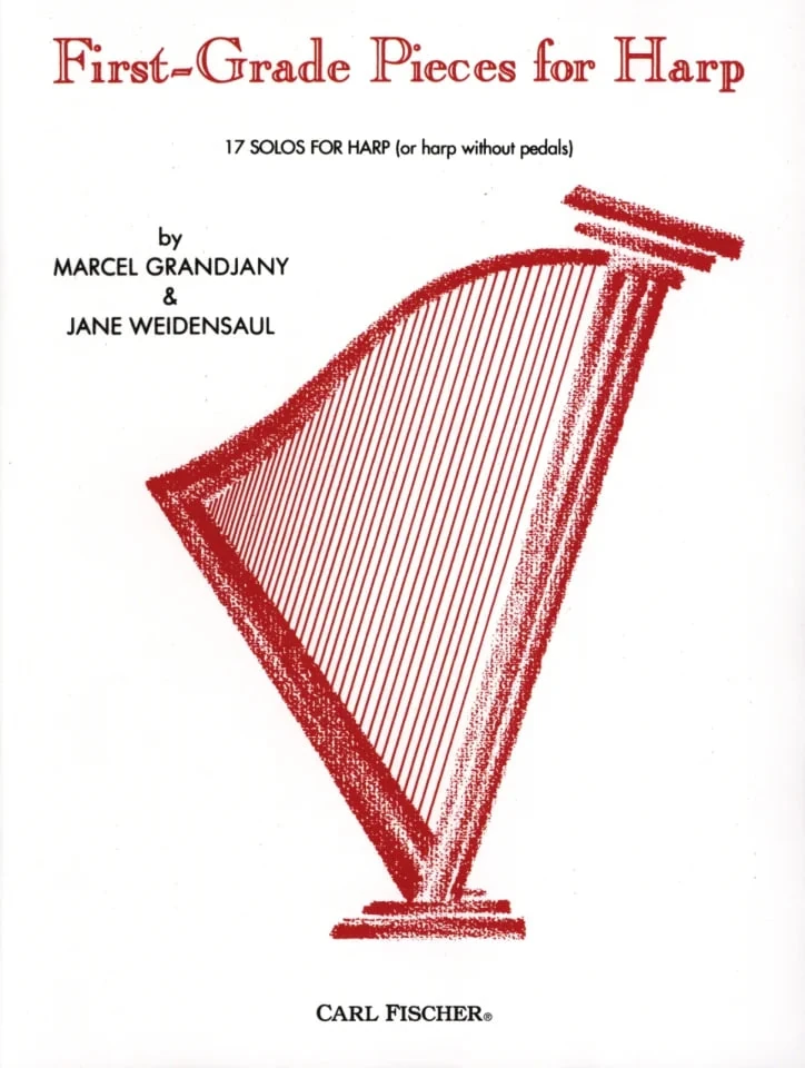 First-Grade Pieces for Harp – M. Grandjany &amp; J. Weidensaul