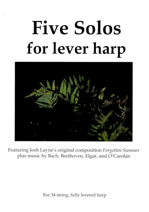 Five Solos for lever harp - Josh Layne