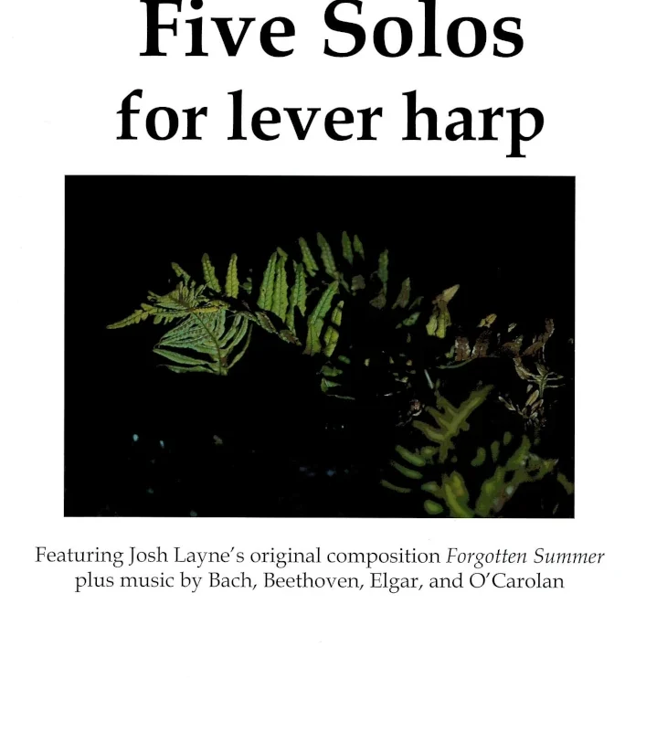 Five Solos for lever harp – Josh Layne