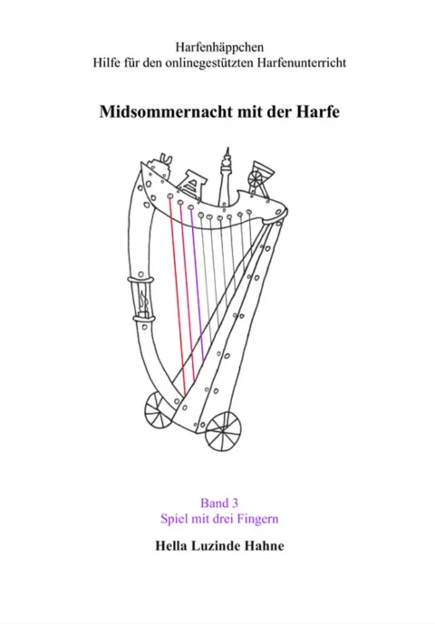 Midsommernacht mit der Harfe - Hella Luzinde Hahne