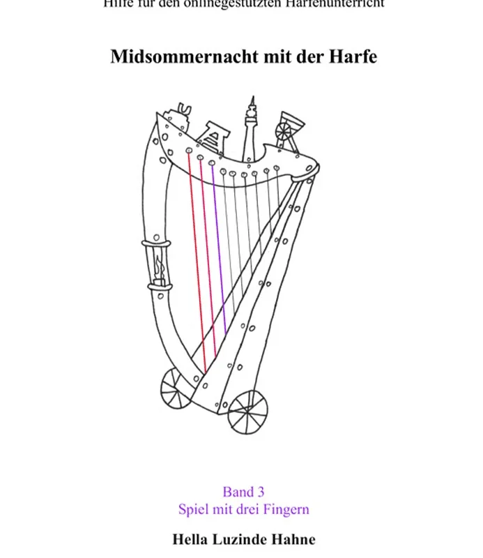 Midsommernacht mit der Harfe – Hella Luzinde Hahne