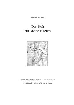 Das Heft für kleine Harfen – Hendrik Nebeling