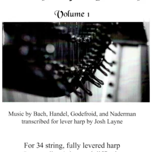 Transcriptions for lever harp - Josh Layne