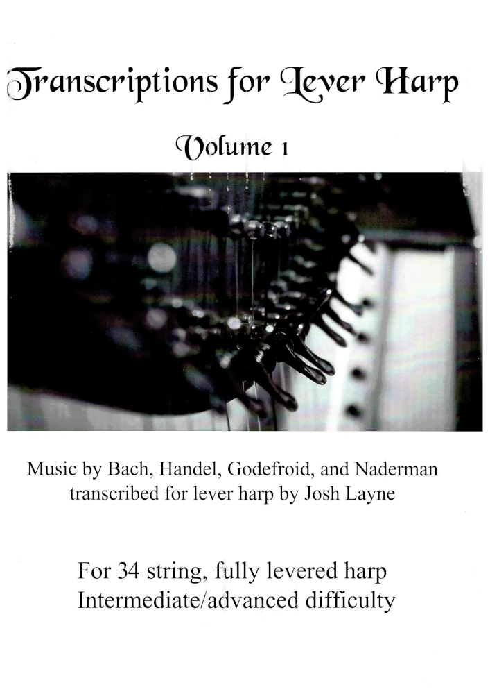 Transcriptions for lever harp – Josh Layne