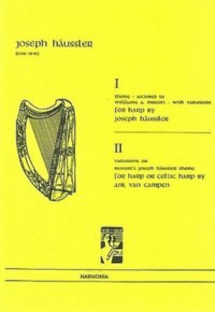 Theme &amp; Variations for Harp – Ank van Campen
